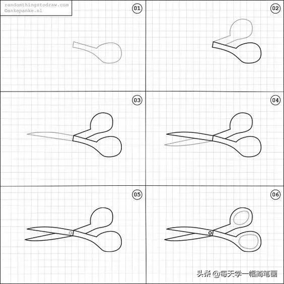 一张简单又漂亮的画，漂亮又简单的简笔画教程（简单又好看的线条画#一支笔画出你的世界）