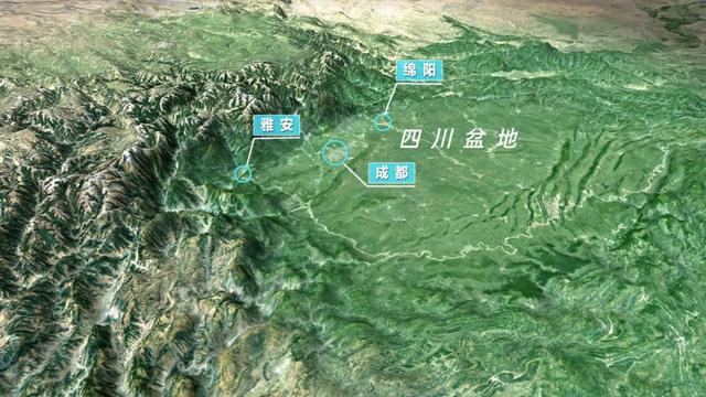 四川盆地又叫紫色盆地，四川盆地在这里