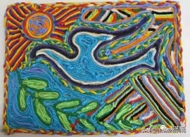 适合小孩的毛线手工，毛线小手工合集