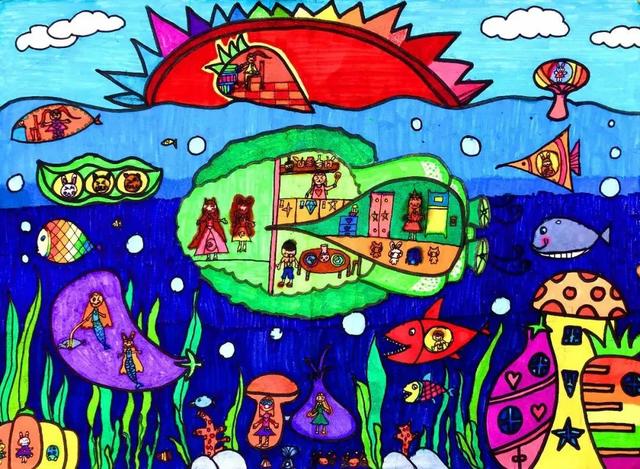 未来的科幻主题绘画简单，科幻画主题系列作品20张
