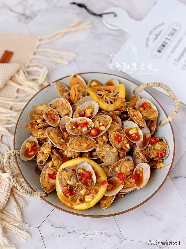 花蛤怎么炒又嫩又香，10分钟上桌鲜美滑嫩