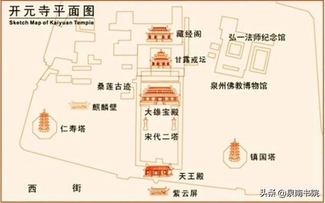 泉州开元寺的历史与传说，泉州历史文化积淀集大成者