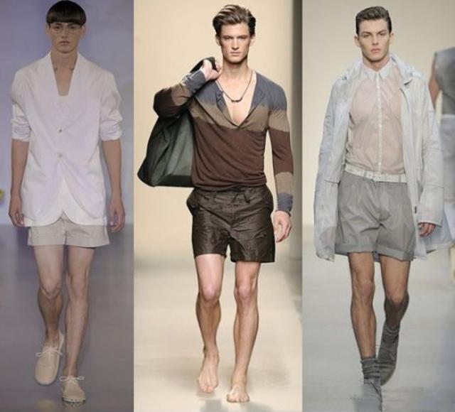 男士超级短裤怎么穿，一双长袜子不能少