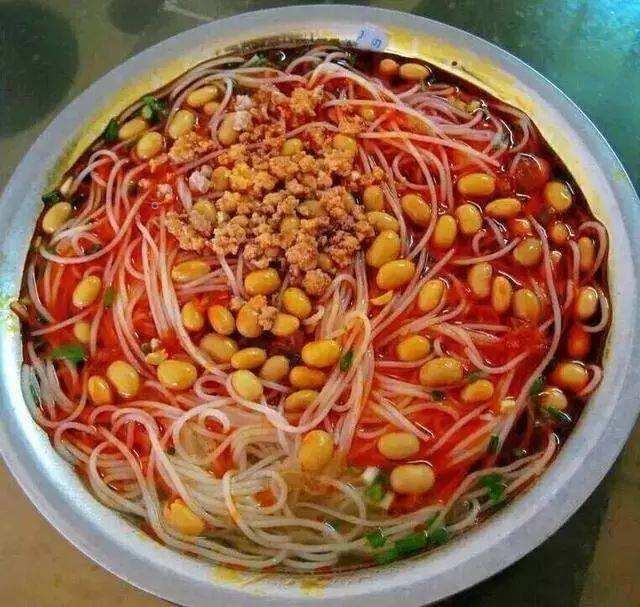 红油桂林米粉，红油米粉全州风味美食