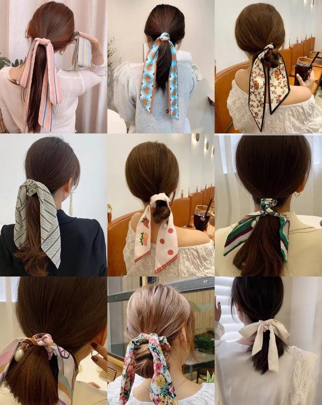 鲨鱼夹已经烂大街，鲨鱼发夹的正确夹法中长发慵懒