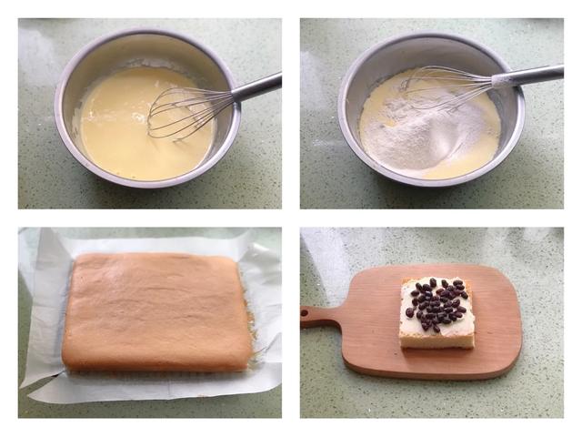 如何只用鸡蛋做奶油蛋糕，奶油蛋糕不用买