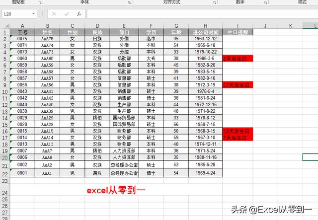 excel100个常用技巧组合，个个都能独挡一面