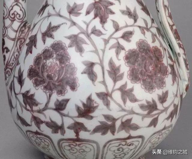 真品元青花瓷器底部特点，元青花瓷底足辨识