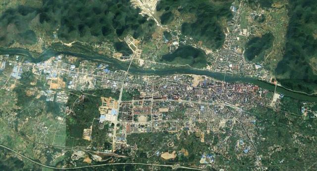 河池市卫星图，卫星上看广西河池