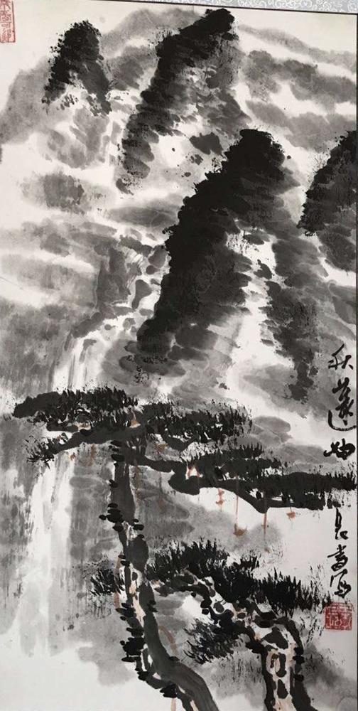 邵晓峰山水画欣赏，横看成岭侧成峰