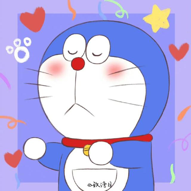 哆啦a梦大雄头像，机器猫头像（动漫最惨主角“大雄”）