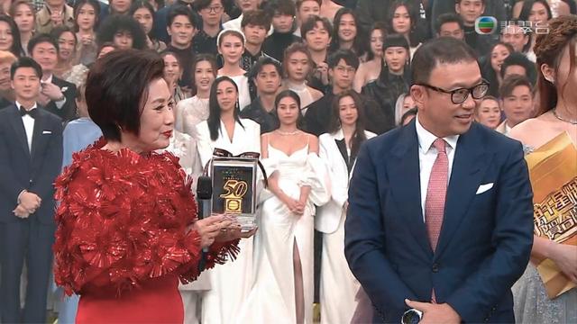 tvb55周年台庆曾志伟，马国明曾志伟陈豪等齐齐出席