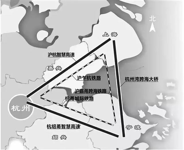 沪乍杭铁路余杭段走向图，全长22公里，最快明年动工