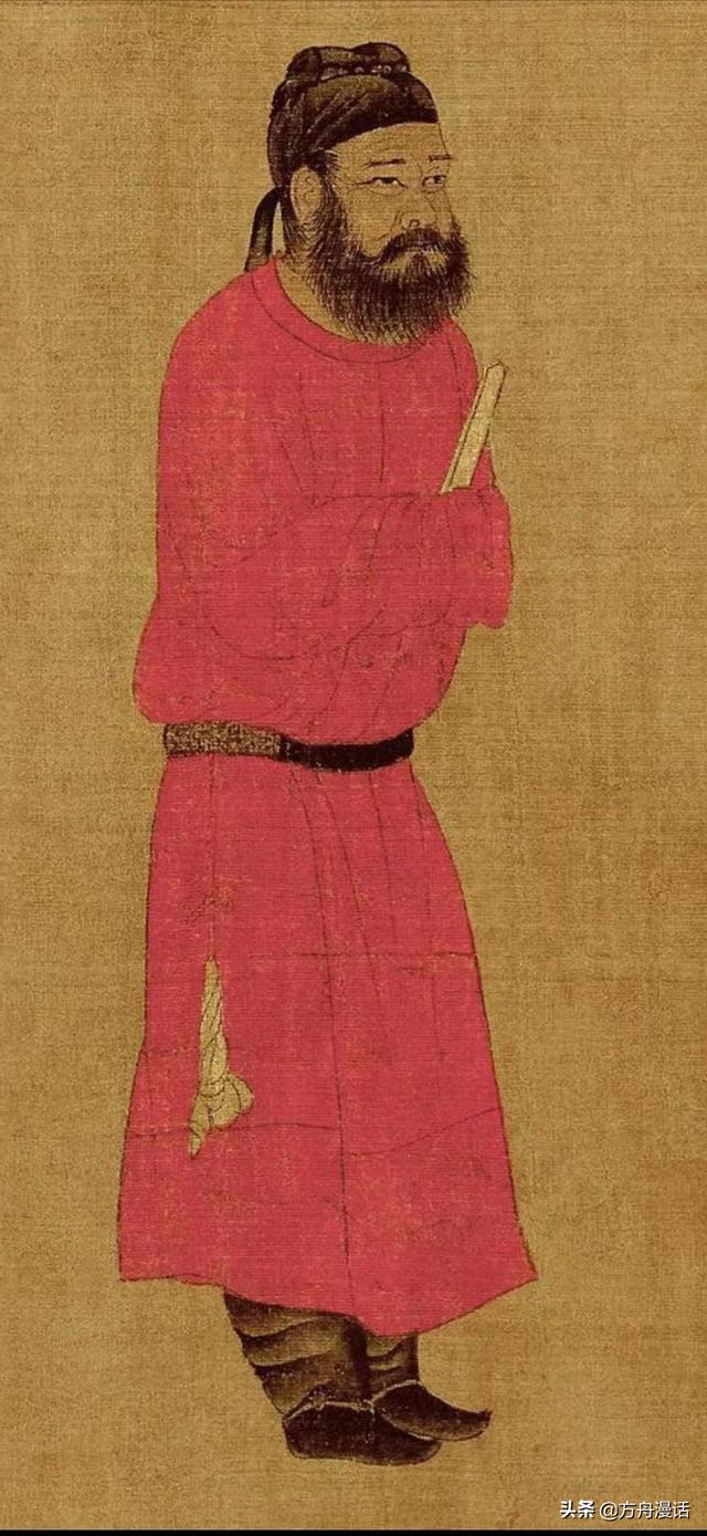 唐太宗步辇图，阎立本《步辇图》<唐>赏读