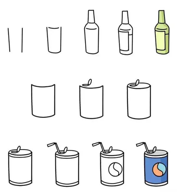 重庆火锅简笔画，重庆火锅的简笔画画法（儿童画教程，好吃的火锅）