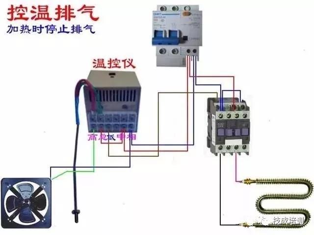 回路开关接线图，断路器接触器控制回路线路图（电工必备，电路图与接线图大全）