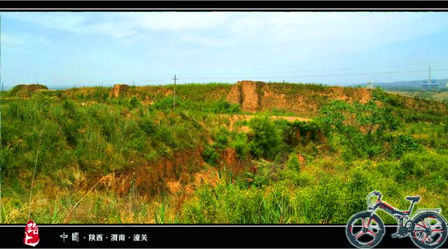 潼关古城简图，1933年的潼关古城