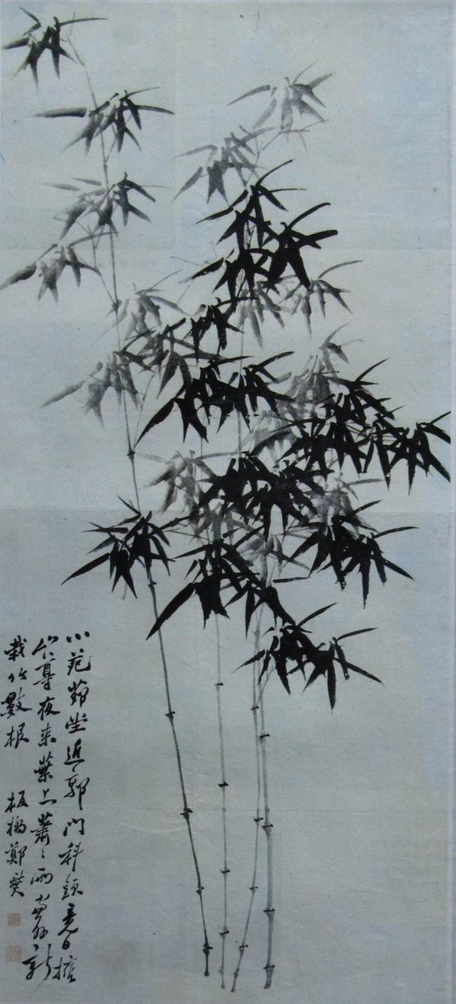 郑板桥兰竹图艺术鉴赏，扬州八怪之一郑板桥笔下兰花竹子