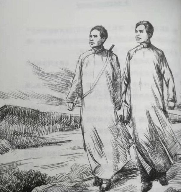 恰同学少年风华正茂的原文，恰同学少年风华正茂