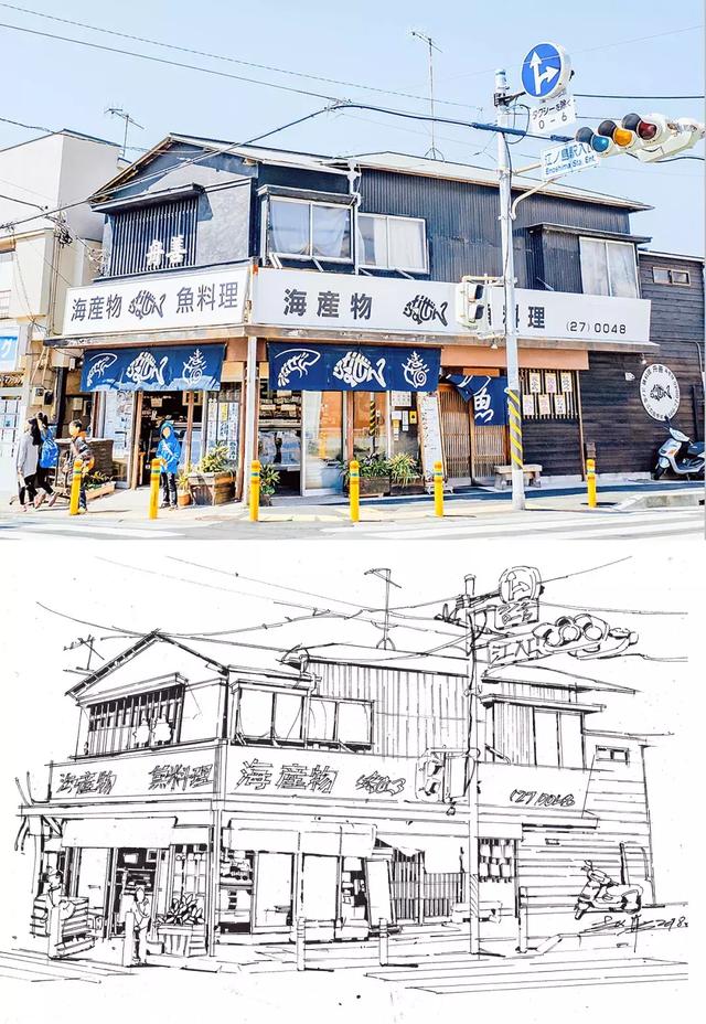 马克笔画画大师作品，他用马克笔画出了不一样的重庆