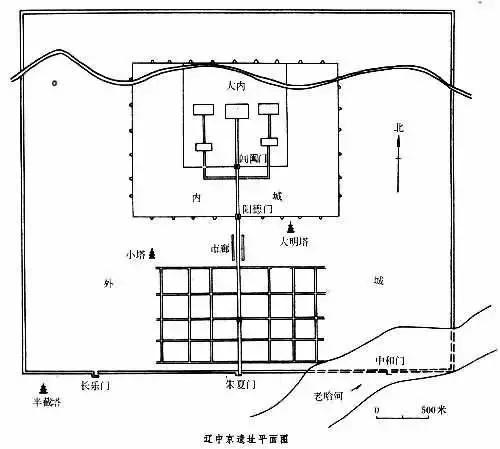 中京大定府在现今何处，宋朝-城池-辽中京大定府