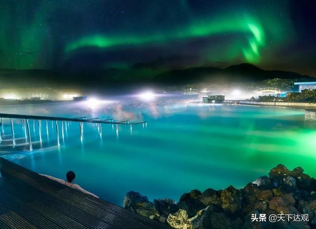 冰岛的地理位置以及邻国，北大西洋中的一个岛国