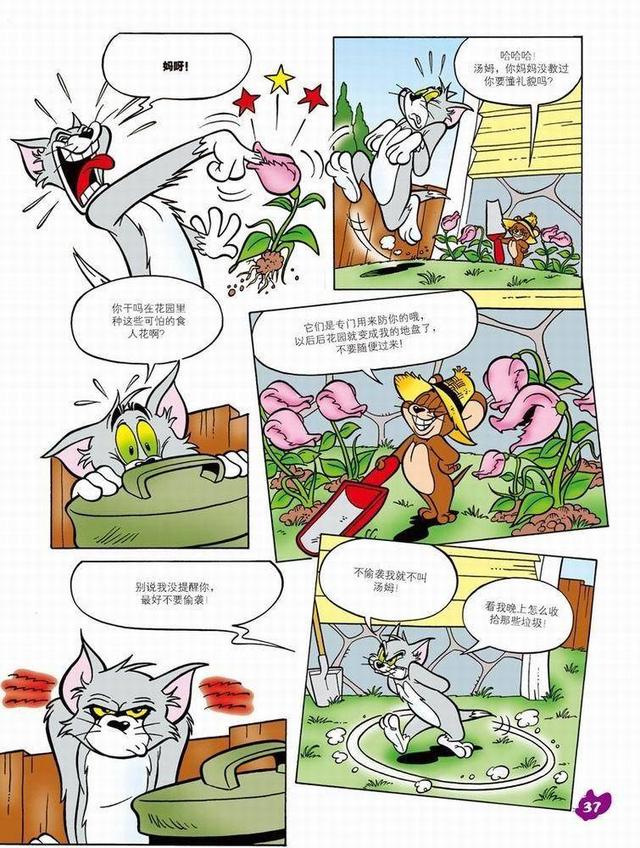 猫和老鼠漫画第九话，漫画：猫和老鼠
