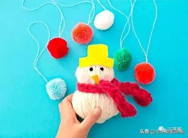 适合小孩的毛线手工，毛线小手工合集