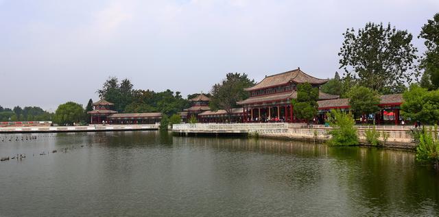 天津水上公园游玩示意图，天津热门旅游景点