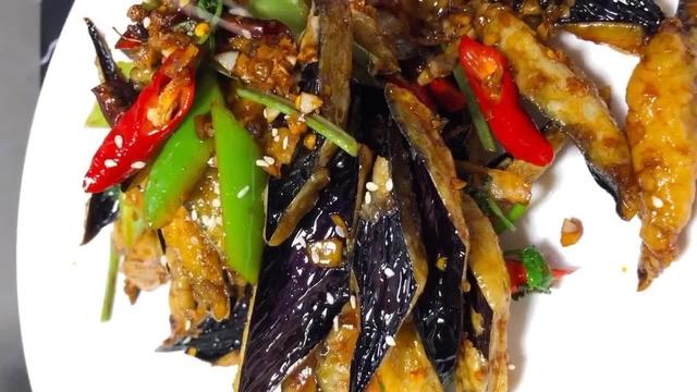 酥脆茄子的家常做法，我家一周吃5次