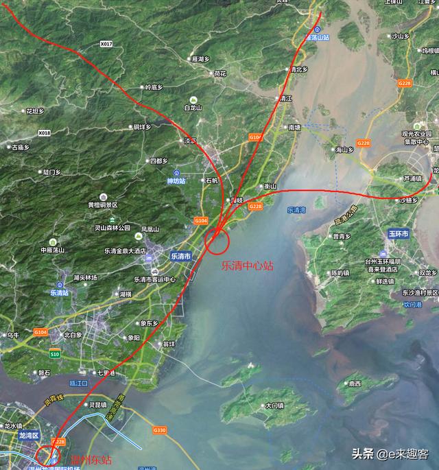 甬台温高铁二线走向，最新国家铁路网建设及规划示意图•2022年10月23日更新