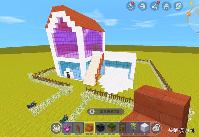 地表最豪华别墅设计，迷你世界大别墅10000平方米