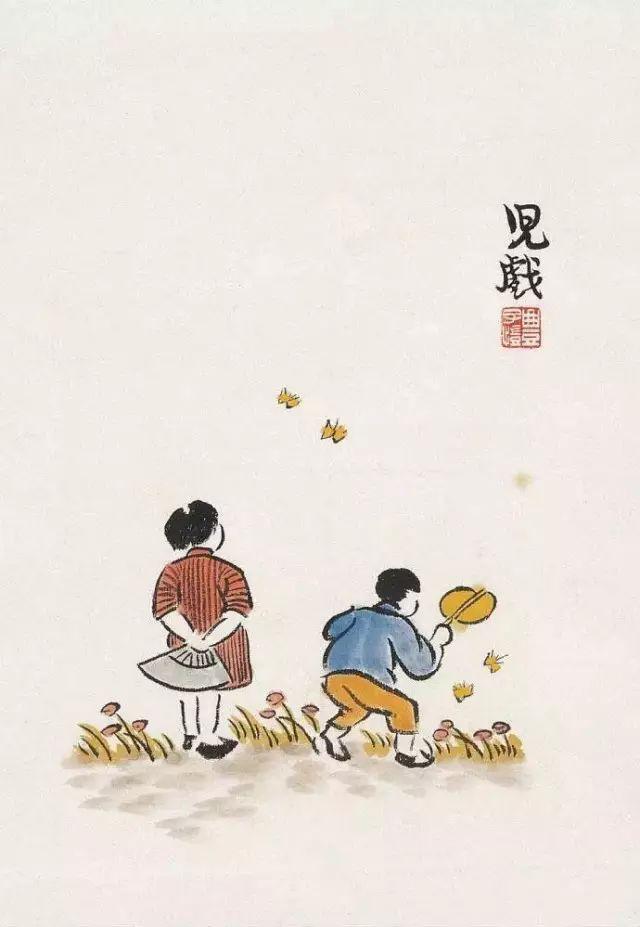 丰子恺漫画全集，丰子恺最著名的十幅漫画图（丰子恺100幅漫画处处是真）