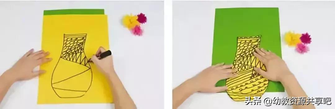 蛋壳卡纸手工制作，给孩子用鸡蛋壳DIY不倒翁