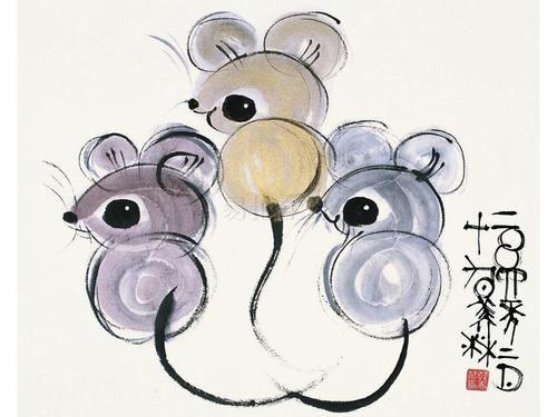 大年初一金鼠送福，金鼠送福年味浓