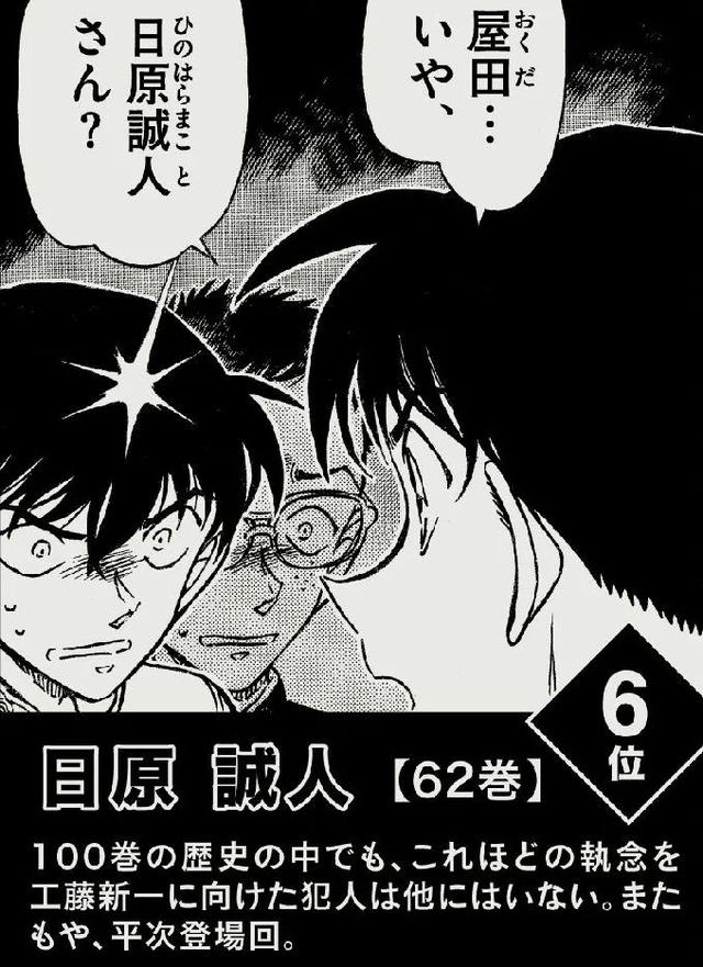 柯南史上最惨犯人在哪集，官方公布柯南印象最深的犯人排行