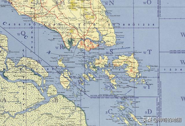新加坡位置地图，新加坡附近的国家地图（新加坡和文莱地理百科）