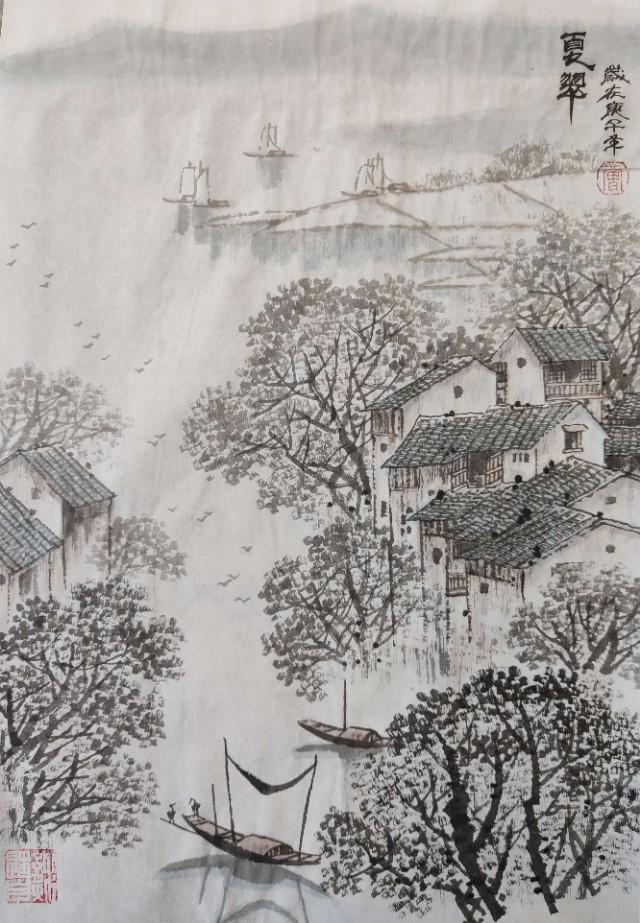 春夏秋冬怎么画，国画春夏秋冬四季简笔画