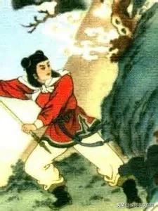 二郎神雪山救母，杨二郎劈山救母