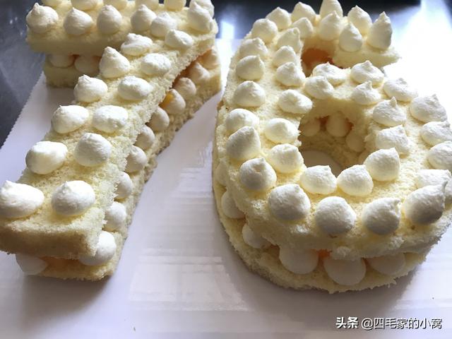 数字蛋糕制作教程，网红数字蛋糕的制作技巧