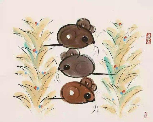 大年初一金鼠送福，金鼠送福年味浓