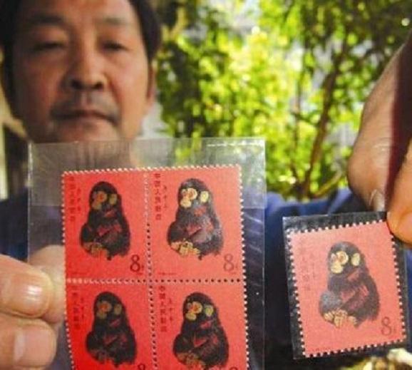 1980年猴票发行地区，被迫花96元买15版猴票的人