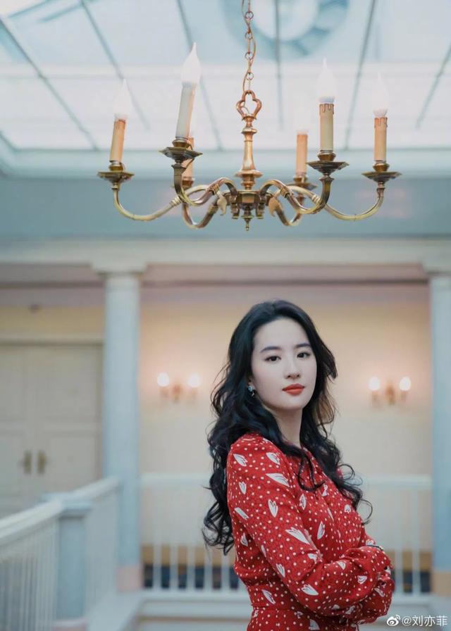 刘亦菲侧颜为什么好看，刘亦菲不是基因彩票