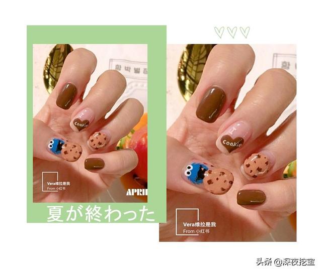 超级显白的基础款美甲，显白显嫩的美甲来一波儿~