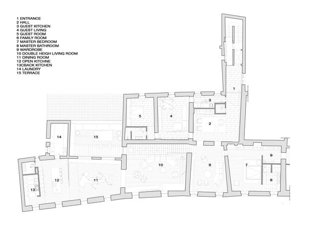 挑高公寓设计效果图大全，5套顶层公寓设计