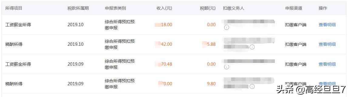 怎么查个税申报记录，个税申报记录可以查询啦