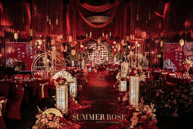 传统绝美的中式婚礼，网友：这是中国人独有的浪漫