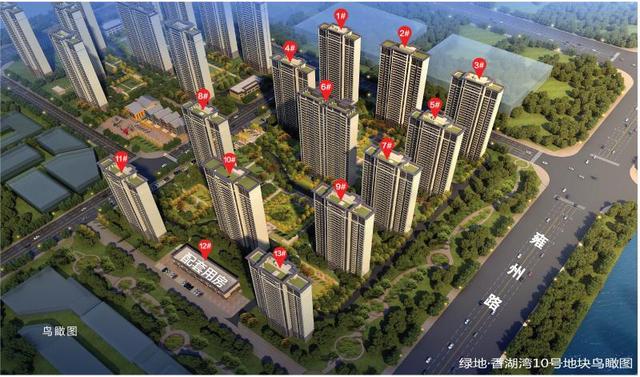 航空港双鹤湖香湖湾楼盘，航空港区--绿地香湖湾-周边配套