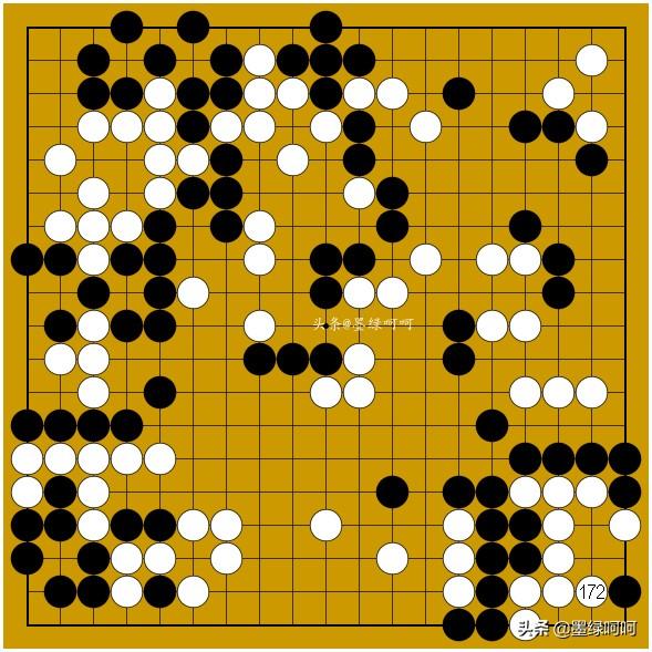 围棋开局规则图解，围棋实战包干制规则下