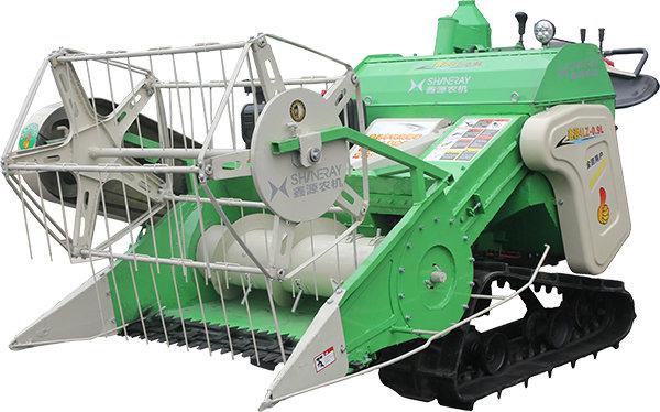 多功能大型履带收割机最新款，久保田全新EX108Q-S履带收割机